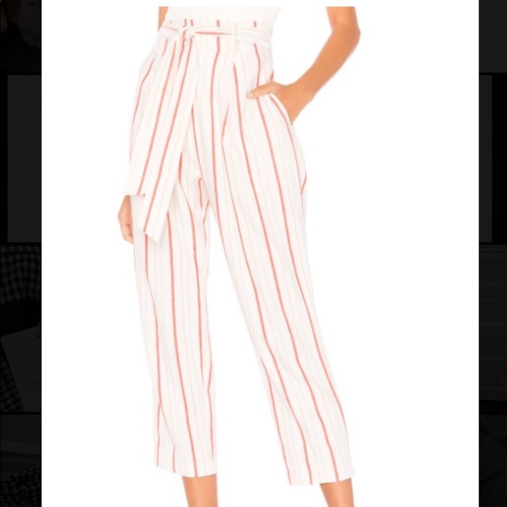 Belted Side Tie Pant